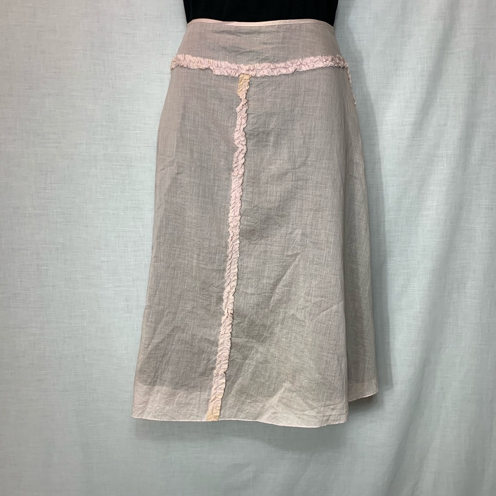 Saja 100% cotton pastel pink skirt